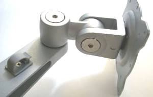 D1680 Foldable LCD Wall Arm -double adjustable articulation for rotate, tilt & swivel motions of VESA monitor mount