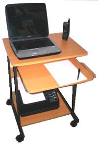 5806 24 inch computer cart