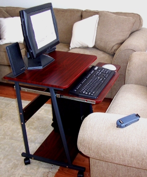 5806 portable compact computer desk