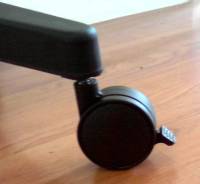 flat panel mobile stand with 3 inch lockable casters