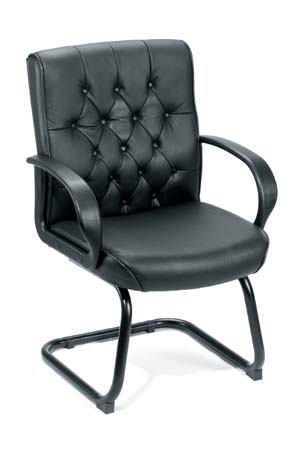 Button-tufted Side Chair 

